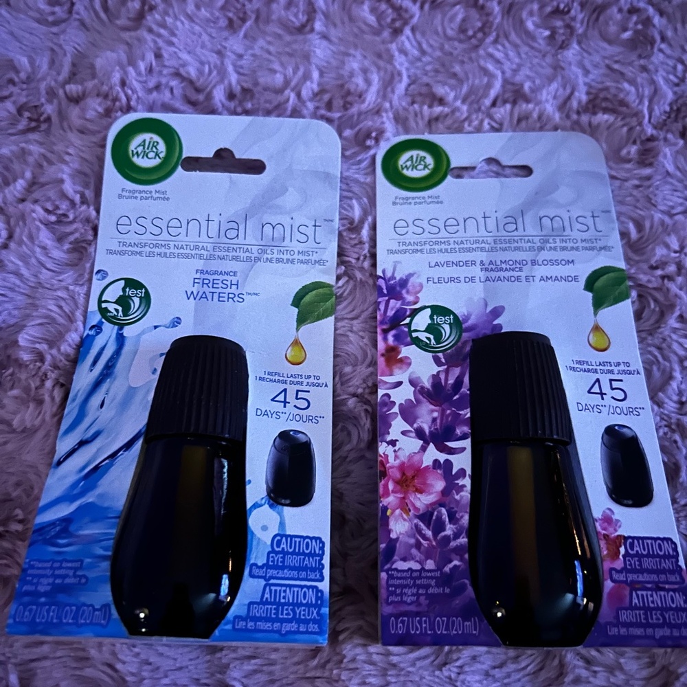 2X AIR WICK ESSENTIAL MIST REFILLS